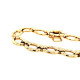 Pre Owned 9ct Fancy Hollow Link Bracelet ZP908